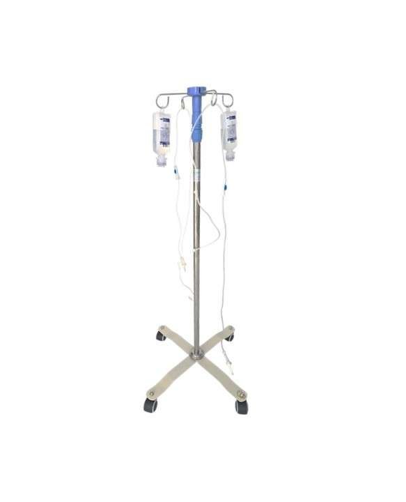 Porta Suero Armable 4 Ganchos
