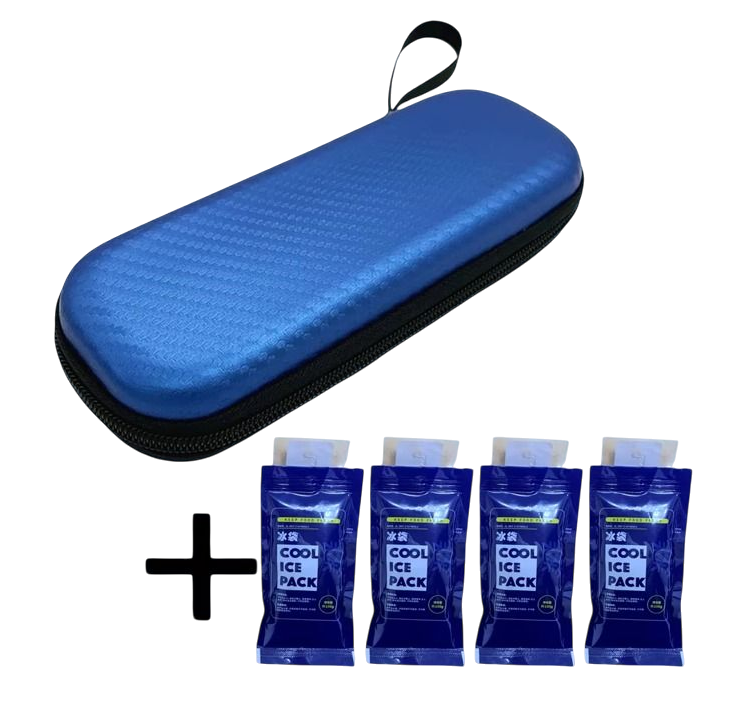 Cooler de Insulina Estuche Portátil + 4 Gel Pack