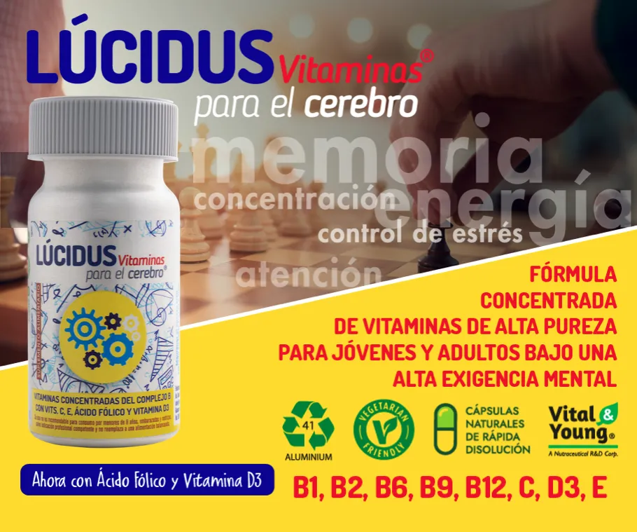 Lucidus Vitaminas * 30 caps - Imagen 2