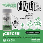 Suplemento Zinc para niños Crezzere