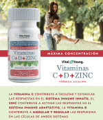 Vitamina C + D + Zinc * 60 caps - Imagen 3