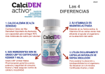 CalciDEN Activo | Calcio 500 mg + Vitamina D3 y Magnesio | 60 Cápsulas - Imagen 5