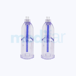 Aguja Micro Needle Nano 3 Pines 34g + Jeringas 1ml Pack 2