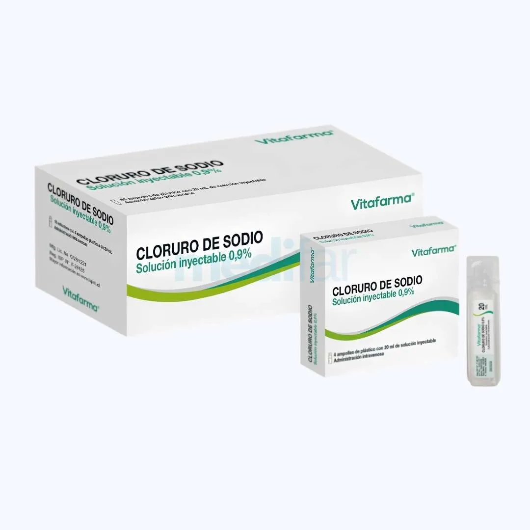 Cloruro de sodio Cloruro de Sodio 0,9% Solución Inyectable - Imagen 1