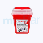 Contenedor de Desechos Cortopunzantes 1,65 Ltrs. - Imagen 2