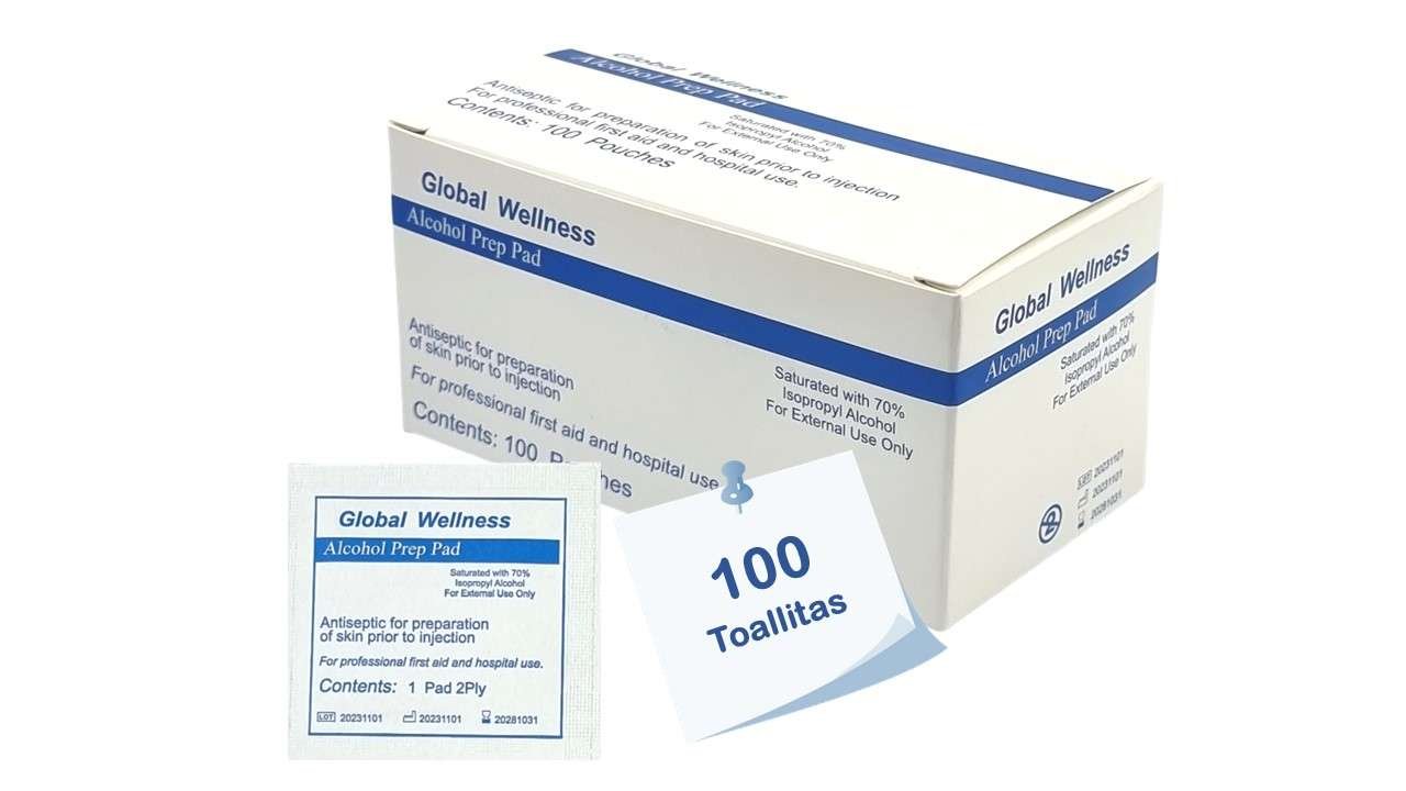 Diapositiva1-3-1.jpg Toallitas Antisépticas Alcoholadas al 70% Caja de 100 Unidades - Imagen 1