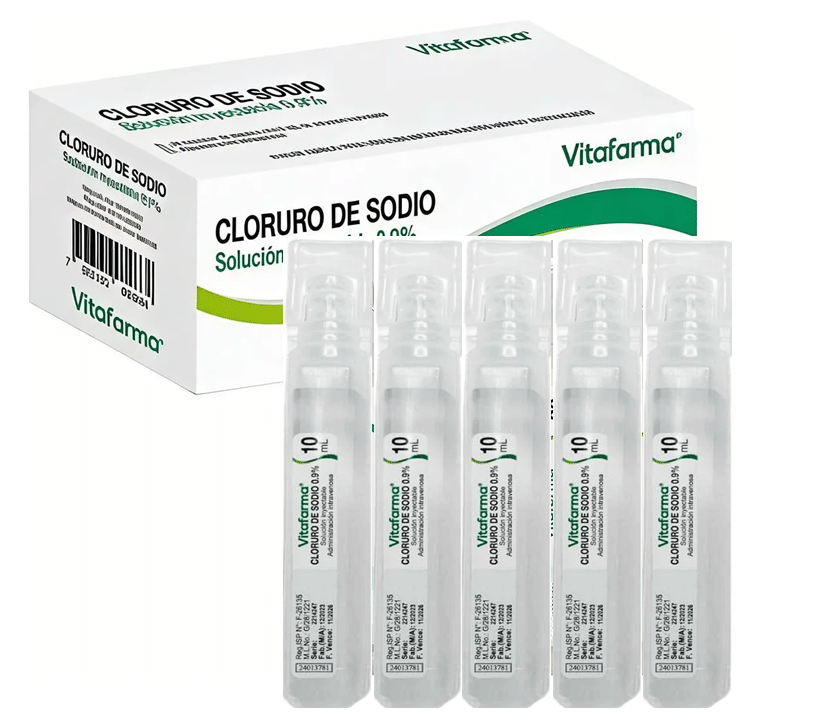 Diapositiva10 Suero Fisiológico al 0,9% Solución Salina Inyectable Estéril - Imagen 1