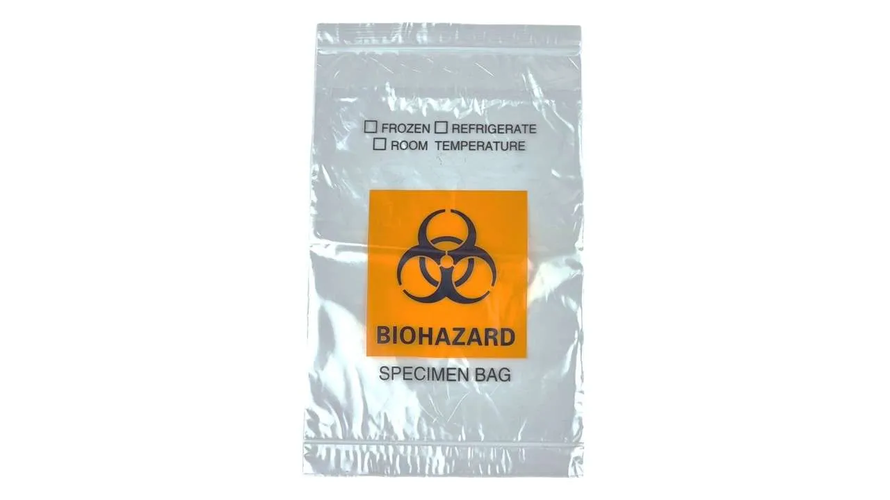 Bolsas De Bioseguridad 15*25 Residuos Biopeligrosos *100 - Imagen 3