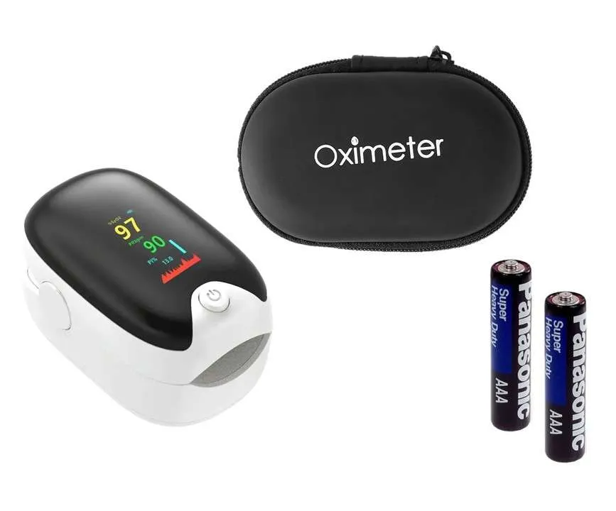 Oxímetro Saturómetro Pulsómetro con Estuche - Imagen 4
