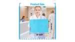 Babero Dental Impermeable Azul * 125 Unidades - Imagen 3