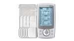 Estimulador Muscular Tens-Ems Grado Médico 36 Modos con Batería Interna Recargable y Enchufe Incluido