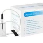 Mariposa Scalp Vein 22g GlobalRoll® con Adaptador 100 Unidades + 5 Holder