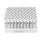 Tubo Tapa Blanca sin Aditivo GlobalVac® 4ml 100 Tubos - Imagen 3