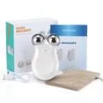 Masajeador Facial Ems Nuskin Blanco 5 Velocidades con Gel Conductor
