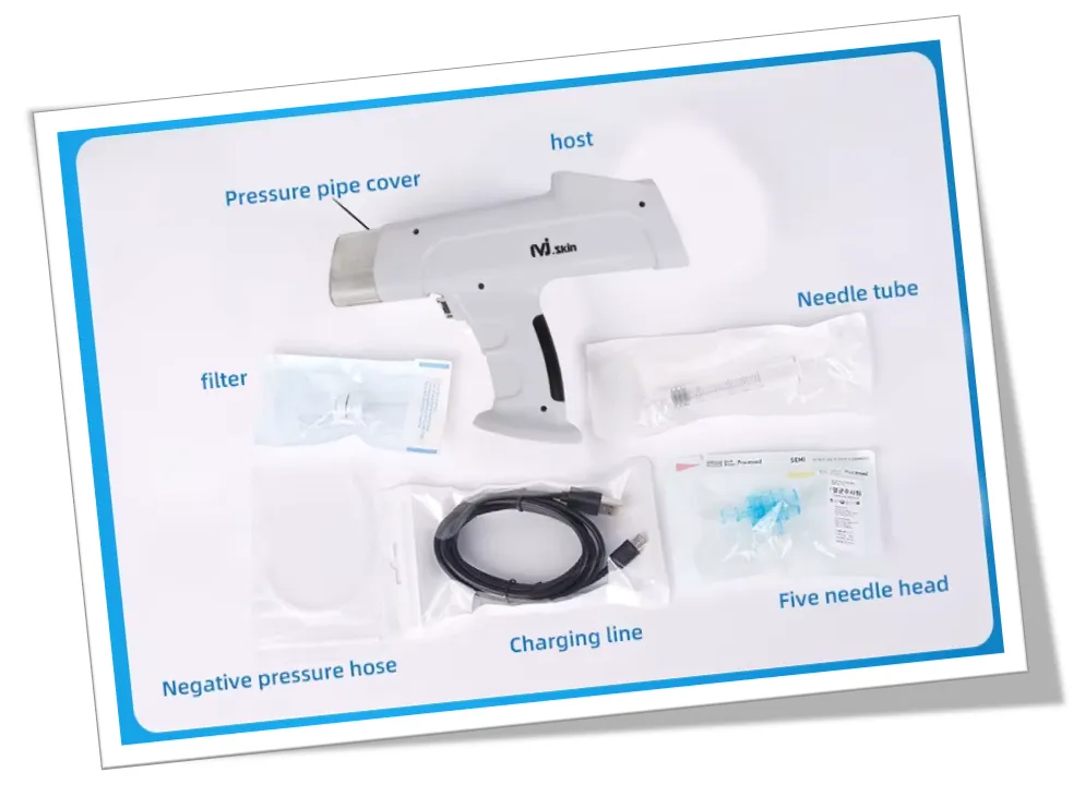 Pistola De Mesoterapia MJ Inyector Última Generación - Imagen 7