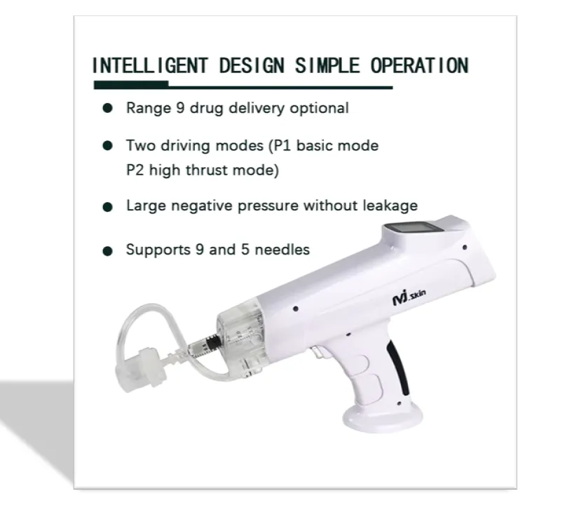 Pistola De Mesoterapia MJ Inyector Última Generación - Imagen 4