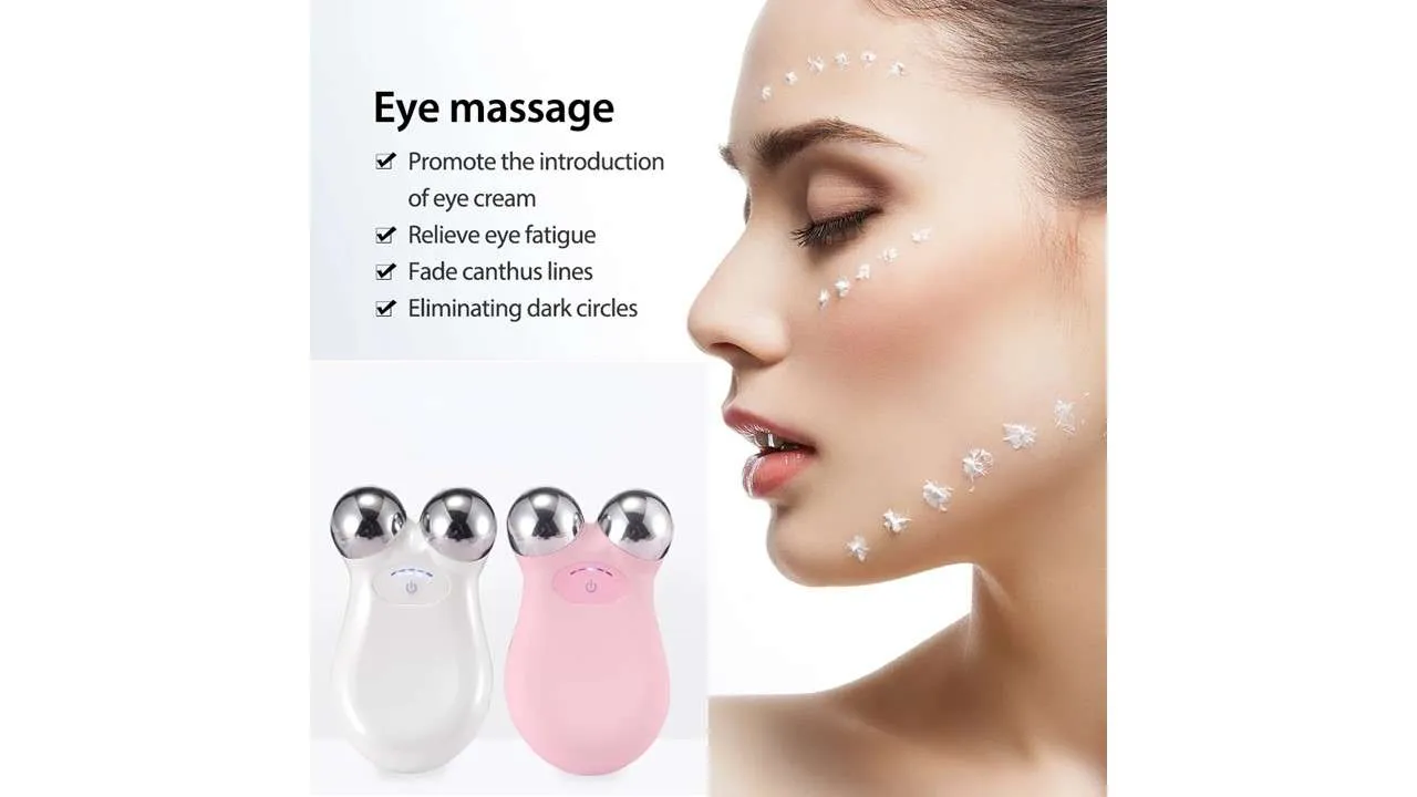 Masajeador Facial Ems Nuskin Rosado 5 Velocidades con Gel Conductor Royal Facial - Imagen 6