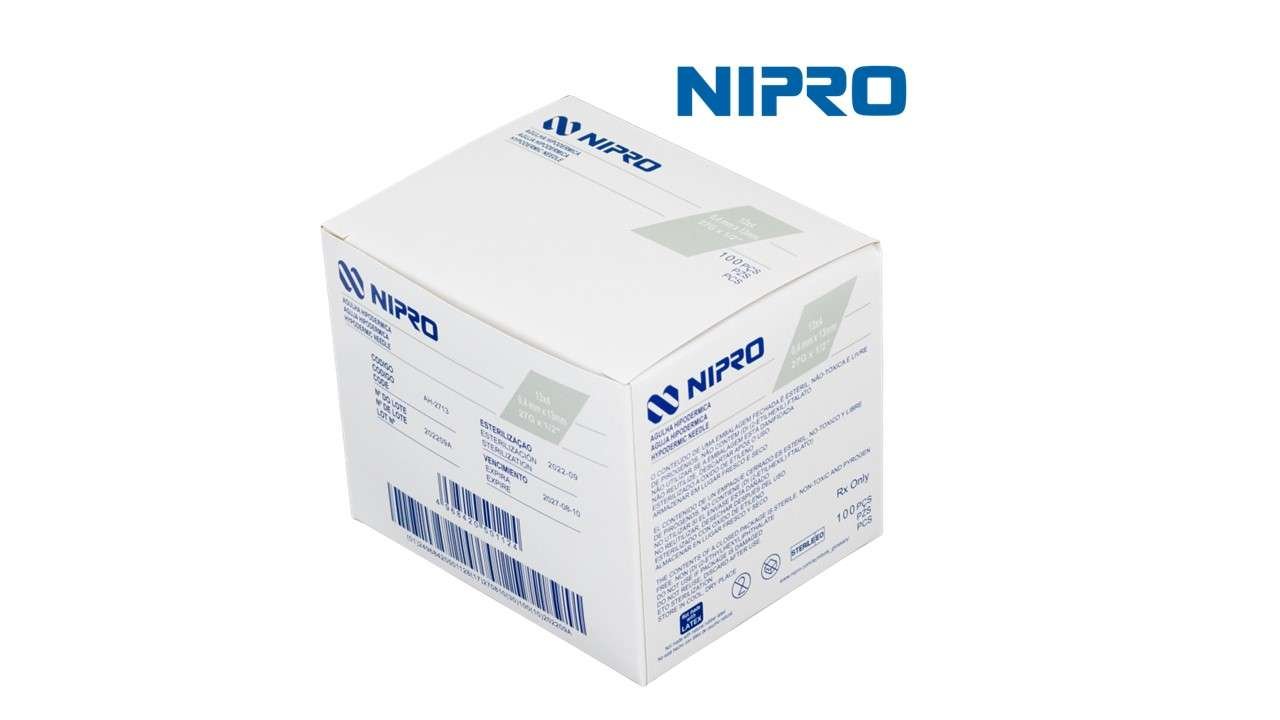 Diapositiva32.jpg Agujas Hipodérmicas Nipro 27G 13mm * 100 - Imagen 1