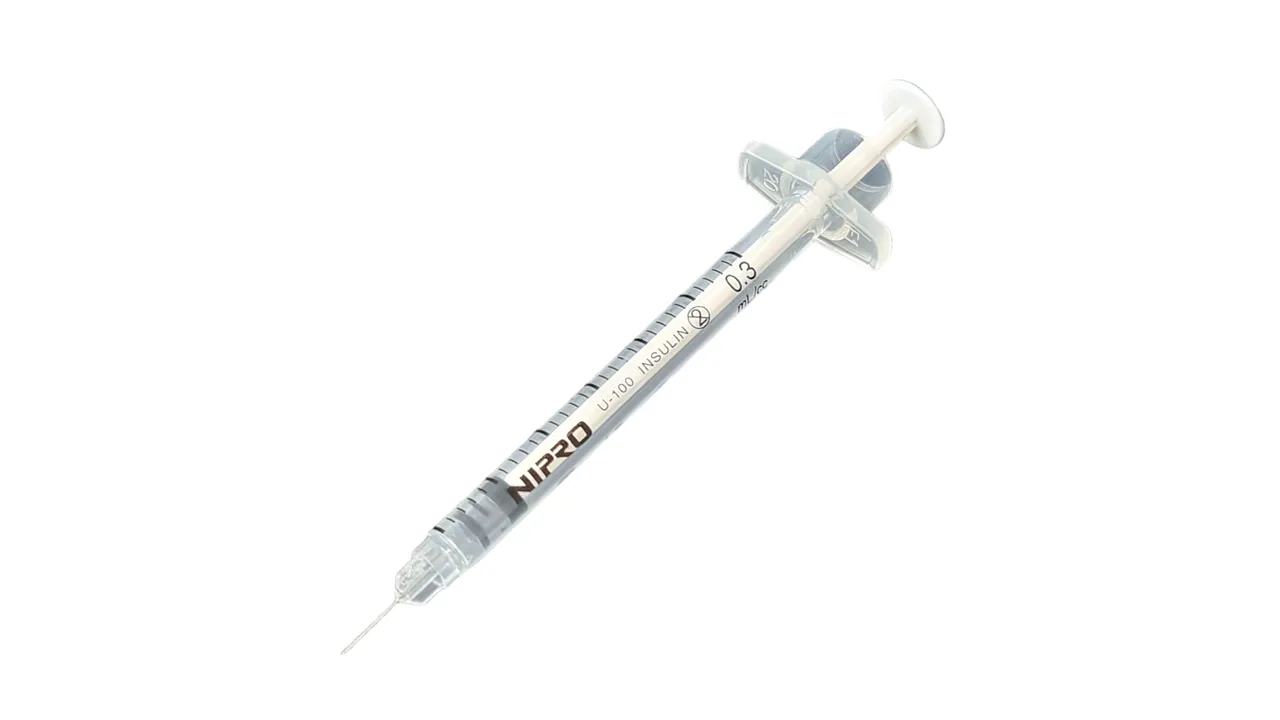 Jeringa de Insulina Nipro 0.3ml 30ui (31g 8mm-5/16) 10 Unidades - Imagen 4