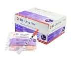 Jeringa De Insulina BD 30UI Ultra Fine 0,3ml 30G* 8mm Caja 100 Unidades