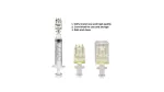 Aguja Crystal 5 Pines 32G 1.5mm Pack 5 - Imagen 2