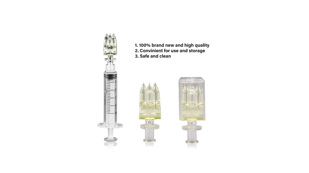 Aguja Crystal 5 Pines 32G 1.5mm Pack 5 - Imagen 2