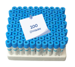 Tubo Tapa Celeste GlobalVac® 3,6 ml 100 Tubos - Imagen 2