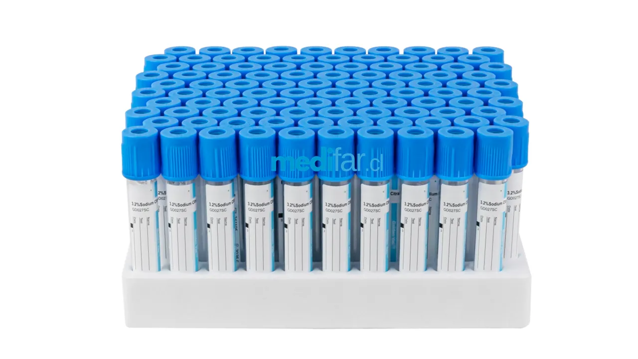 Tubo Tapa Celeste GlobalVac® 3,6 ml 100 Tubos - Imagen 3