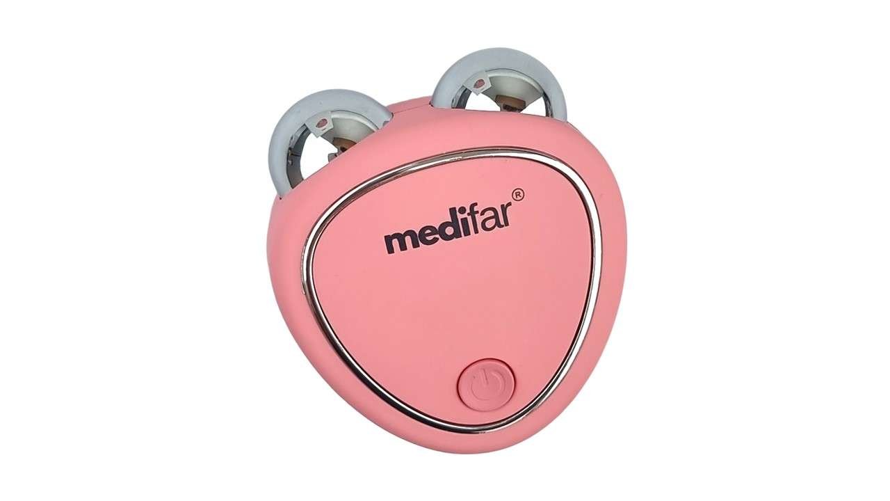 Diapositiva7.jpg Masajeador Facial Ems Skindion Rosado con Gel Conductor - Imagen 1