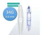 Aguja Micro Needle Nano 3 Pines 34g + Jeringas 1ml Pack 2 - Imagen 5