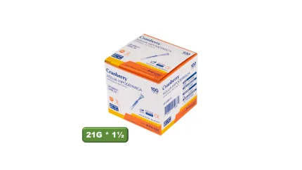 Agujas Hipodérmicas 21G * 1½ *100