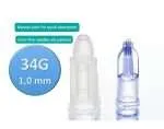 Aguja Micro Needle Nano 3 Pines 34g + Jeringas 1ml Pack 2 - Imagen 8