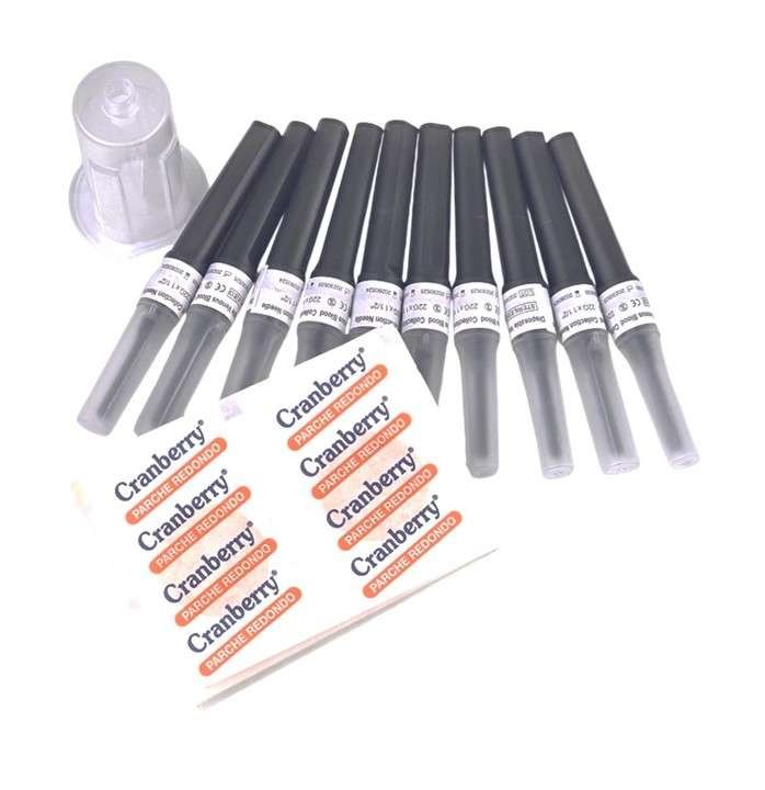 Diapositiva81.jpg Aguja Para Extracción De Sangre 22g x 1 ½ 10 Unidades - Imagen 1