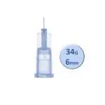 Agujas Hipodérmicas  34g 6mm Pack 10