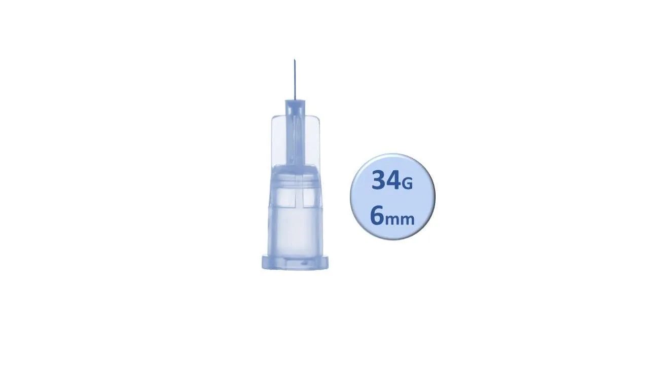 Diapositiva86.jpg Agujas Hipodérmicas 34g 6mm Pack 10 - Imagen 1