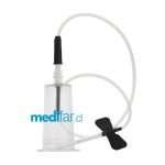 Mariposa Scalp Vein 22g GlobalRoll® con Adaptador 50 Unidades + 5 Holder