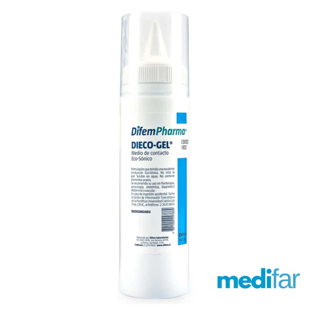 Gel conductor biodegradable 250ml - Imagen 3
