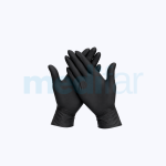 Guantes de Nitrilo Negros 100 Unidades