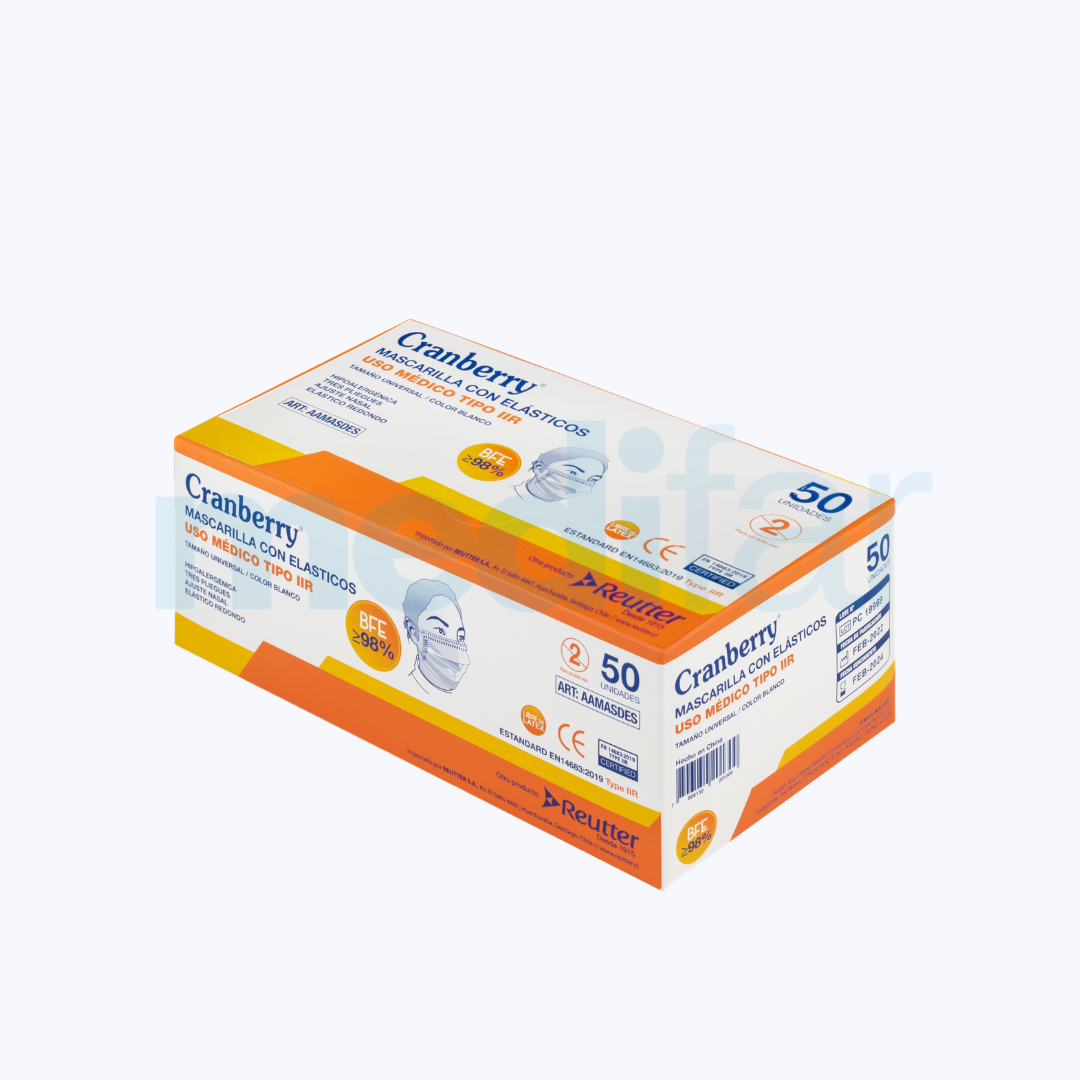 Mascarillas-Uso-Medico-98-_-50-Unds.-Pack-3.png Mascarillas Uso Medico +98% * 50 Unds. Pack 3 - Imagen 1