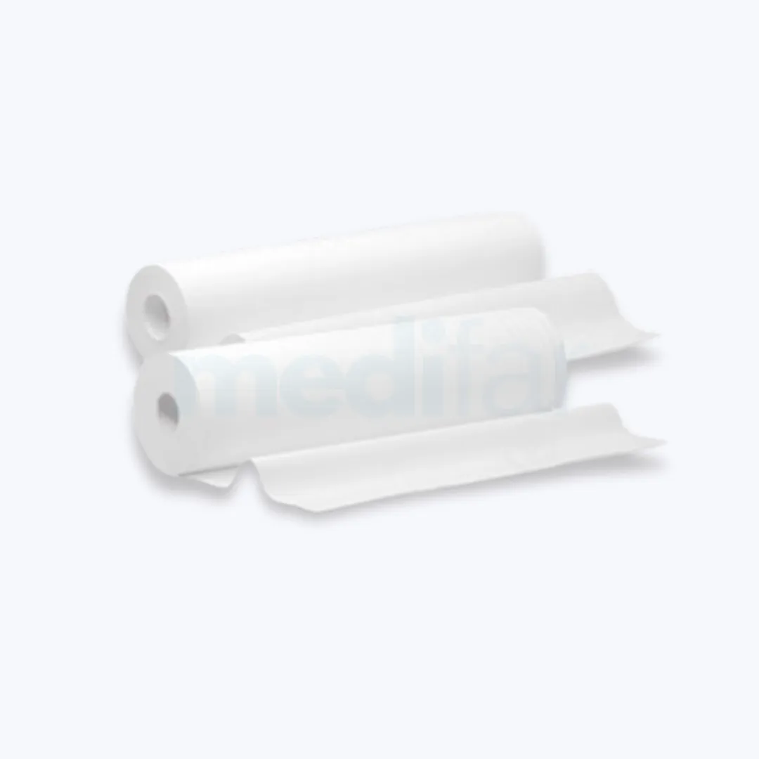 Sabanilla Clínica Prepicada Ultra Blanca Pack 2 * 48 Mtrs. - Imagen 1