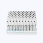 Tubo Tapa Blanca sin Aditivo GlobalVac® 4ml 100 Tubos