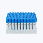 Tubo Tapa Celeste GlobalVac 27 ml para PRP
