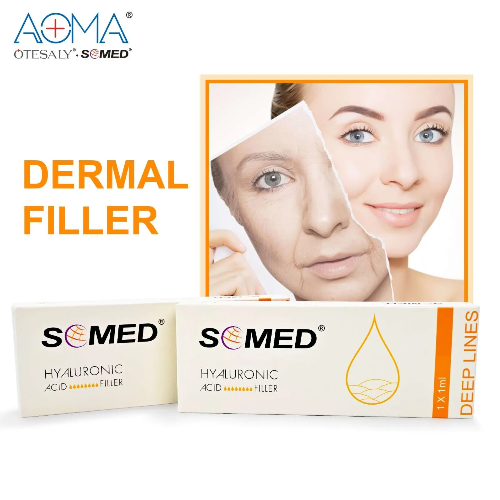 Ácido Hialurónico Reticulado Somed® Deep Lines 1ml - Imagen 4