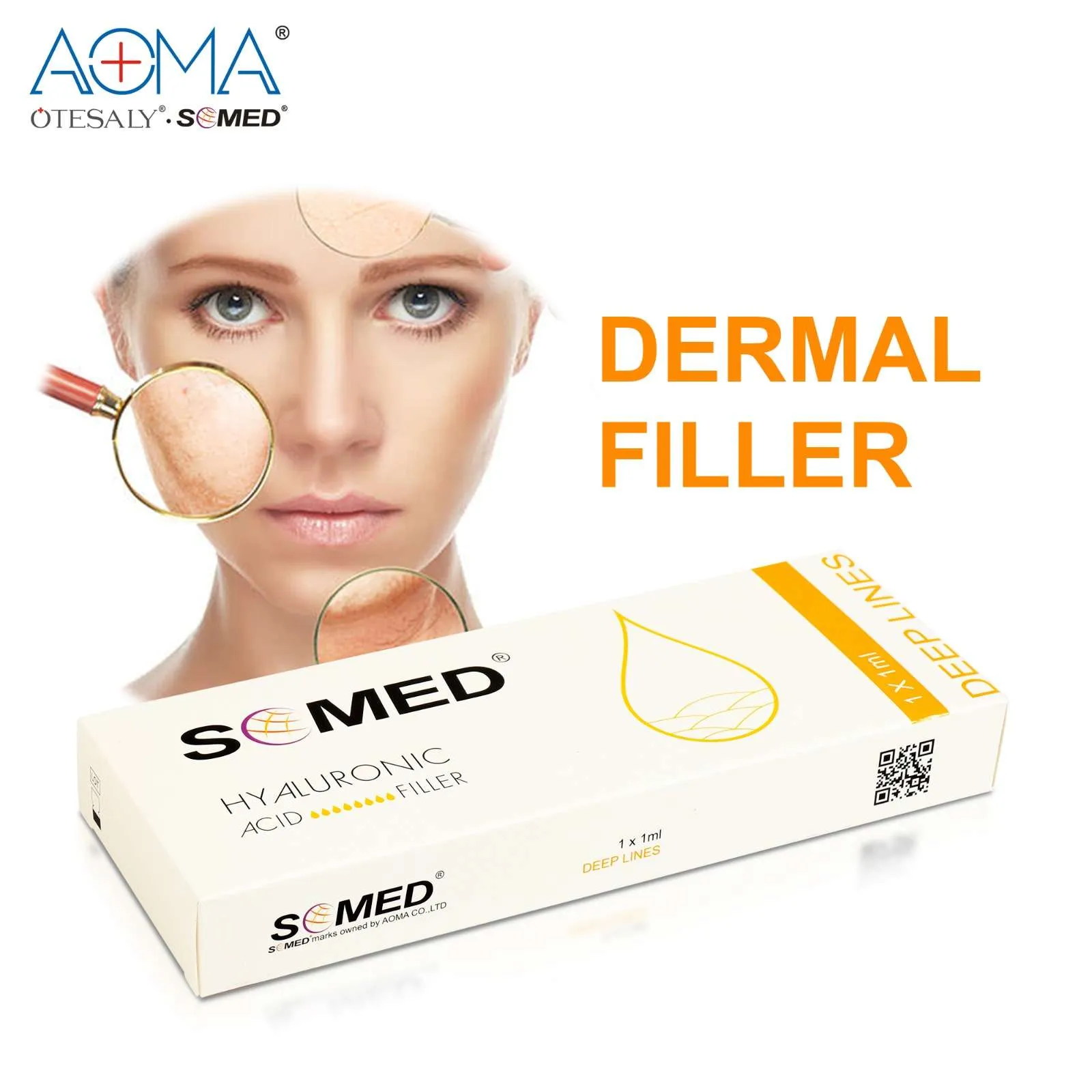Ácido Hialurónico Reticulado Somed® Deep Lines 1ml - Imagen 1