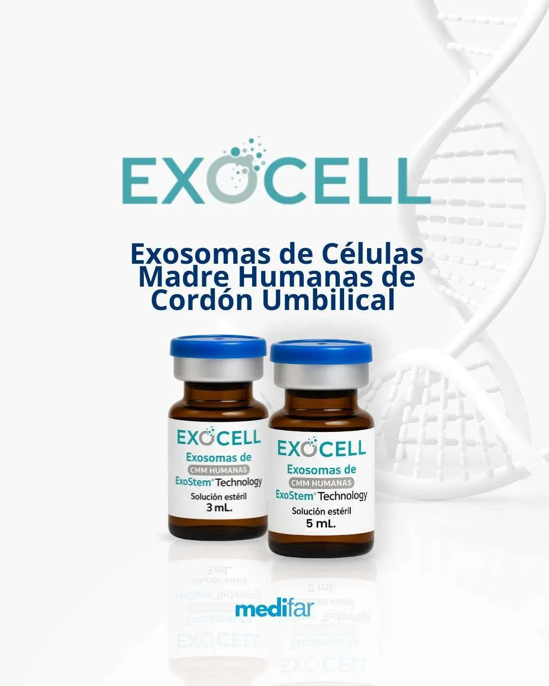Exocell®(Células Madre Humanas) Frasco Vial 3ml - Imagen 3