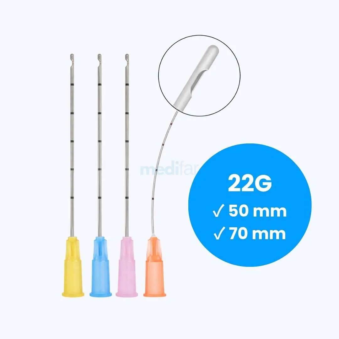 Cánulas Hipodérmicas 22G 10 Unds. - Imagen 1
