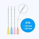 Cánulas Hipodérmicas 27G 10 Unds.