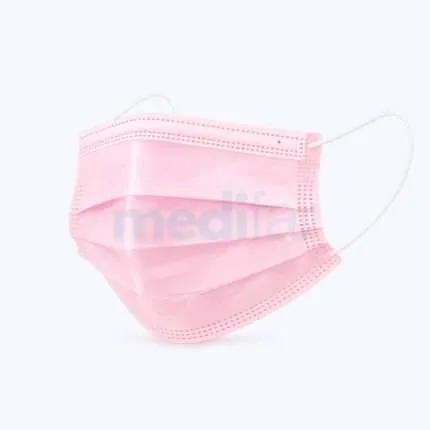 Mascarilla Desechable Rosada x50 unidades